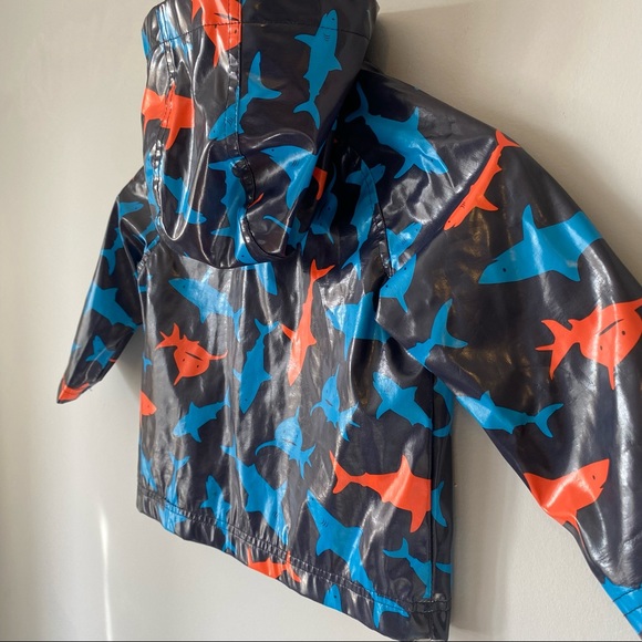George kids blue orange shark raincoat
- 2T - Picture 3 of 15